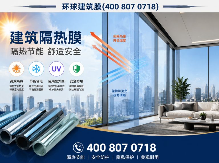 南靖县建筑隔热膜展示图